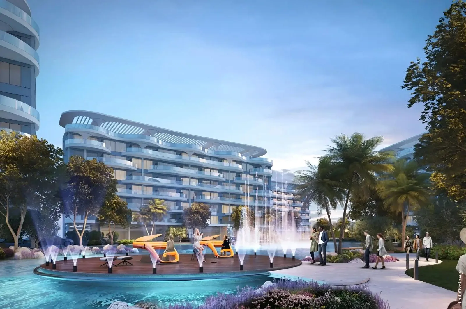 1 BEDROOM APARTMENT at DAMAC RIVERSIDE – Luxury Waterfront Apartments in Dubai Investment Park 2 — photo 1