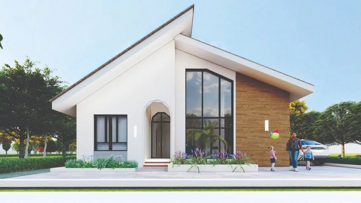 3 BEDROOM BUNGALOW WITH BQ FOR SALE AT IBEJU-LEKKI IN GRANVILLE ESTATE