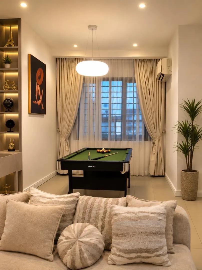 Luxury 3-Bedroom Shortlet Apartment with Jacuzzi & Snooker — photo 4