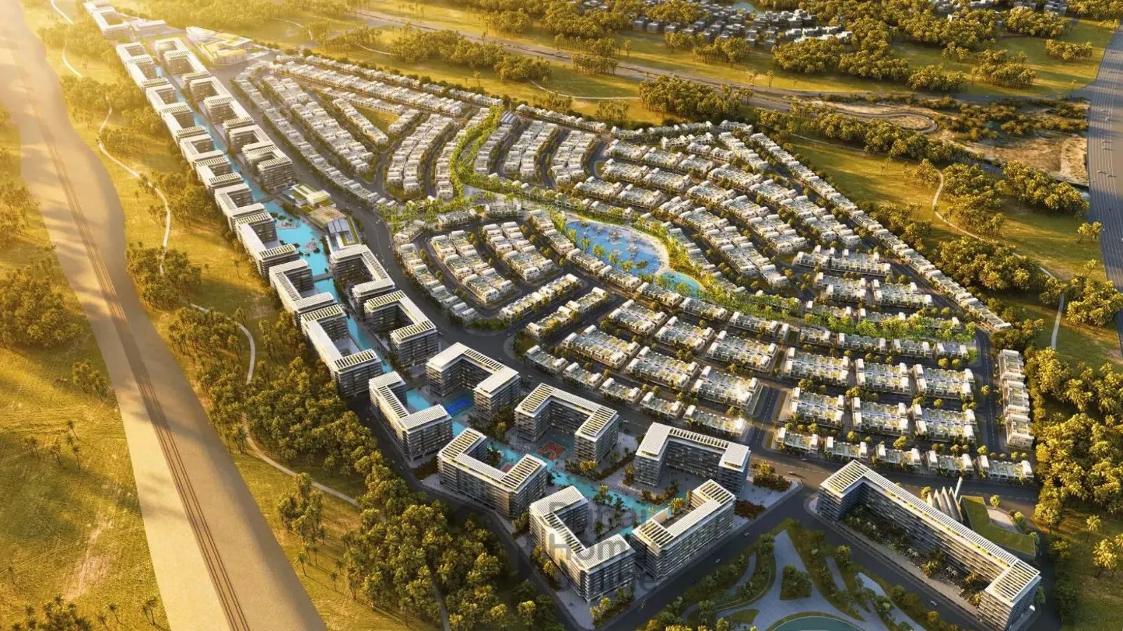 4 BEDROOM TOWNHOUSE FOR SALE at DAMAC RIVERSIDE – Luxury Waterfront Townhouses in Dubai Investment Park 2 — photo 3